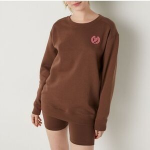 PINK Victoria's Secret Brown Sweatshirt